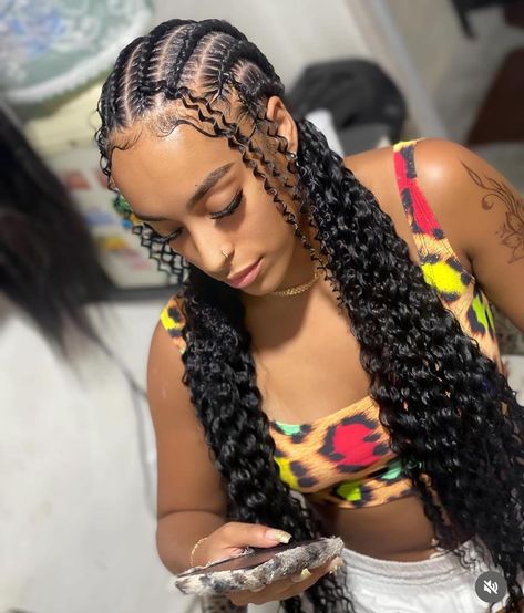 Layered Braids Are Making A Huge Comeback In 2024 Stitch Braid, Short Box Braids Hairstyles, Box Braids Hairstyles For Black Women, Braided Cornrow Hairstyles, Quick Braided Hairstyles, Cute Box Braids Hairstyles, Protective Hairstyles Braids, Braids With Extensions, Cool Braid Hairstyles