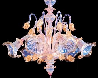 Handmade Murano Crystal Chandeliers Made in by CristalleriaMurano Classic Chandeliers, Murano Chandelier, Italian Lighting, Murano Glass Chandelier, Venetian Glass, Dream House Decor, Glass Chandelier, Ceiling Light Fixtures, Glass Lamp