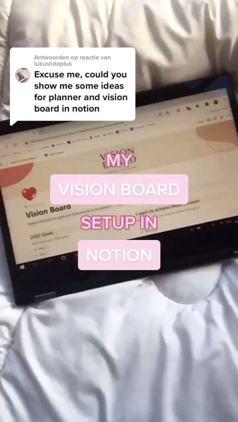 #Organisation #Notion_Vision_Board_Ideas #Mobile_Notion_Aesthetic #Vision_Board_Notion_Template Mobile Notion Aesthetic, Notion Vision Board Template, Notion How To, Notion Mobile, Notion Vision Board, Vision Board Notion, Notion Hacks, School Planner Template, Notion Setup