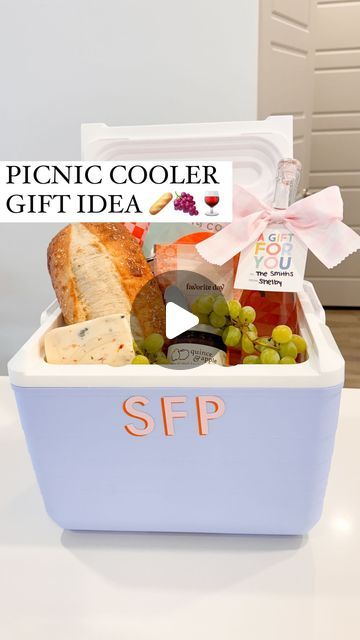 Shelby Parks on Instagram: "Wait until you see how cute of a gift it makes!

These little coolers are $10 so I know immediately I wanted to turn them into a cute gift!

This would make the perfect hostess gift, closing gift, birthday gift… or anything else I’m forgetting?! 

Love these for summer ☀️

I got the cute plates and napkins from @pinkpartycompany 

*Comment “COOLER!” For everything I used to put this together sent straight to your inbox 💌

#targetfinds #targetfind #summergifts #summergift #closinggift #closinggifts #hostessgiftidea #hostessgifts #targetstyle #giftideas #diygifts #diygift" Cute Plates, Cooler Gift, Small Cooler, Mini Cooler, Picnic Cooler, Perfect Hostess, Closing Gift, Closing Gifts, Target Style