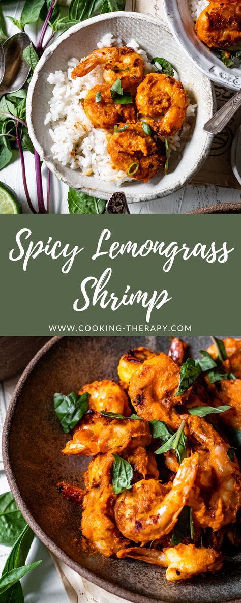 Thai Lemongrass Shrimp, Lemongrass Shrimp Recipes, Lemon Grass Shrimp Recipe, How To Use Lemongrass In Cooking, Lemongrass Shrimp Vietnamese, Lemongrass Recipes Vegetarian, Thai Shrimp Recipes, Lemon Grass Recipes, Asian Shrimp Recipes