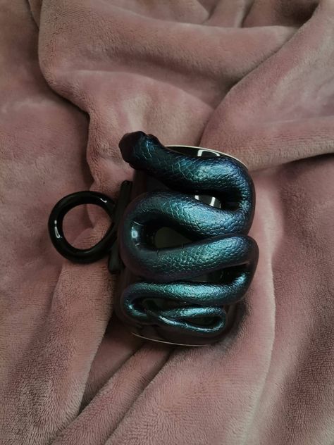 Snake Coffee Mug, Snake Cup, Christmas gift Polymer Clay Mug, Cute Tea Cups, Clay Mug, Handmade Mugs, Snake Lovers, Handmade Mug, Clay Mugs, Ceramics Ideas, Pottery Crafts