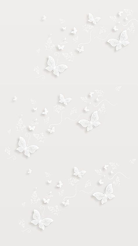 Pin by 𝔐𝔦𝔰𝔰 𝔑𝔶𝔞𝔞 on Wallpaper. in 2022 | New wallpaper iphone, Phone wallpaper design, Cute simple wallpapers Pastel Butterfly Wallpaper, Butterfly Wallpaper White, Butterfly White Background, White Butterfly Wallpaper, Wallpaper Cantik Iphone, Phone Wallpaper Pastel, Seni Resin, White Wallpaper For Iphone, Pastel Butterfly