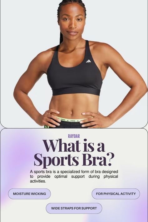 Your sports bra should move with you, not against you. From gym sessions to daily wear, finding the right fit is essential for staying comfortable and supported. Ahead, our guide explains the important features to help you choose the sports bra that suits you best. All Sports, Sports Bras, Physical Activities, How To Find, Suits You, Moisture Wicking, Daily Wear, The One, Physics