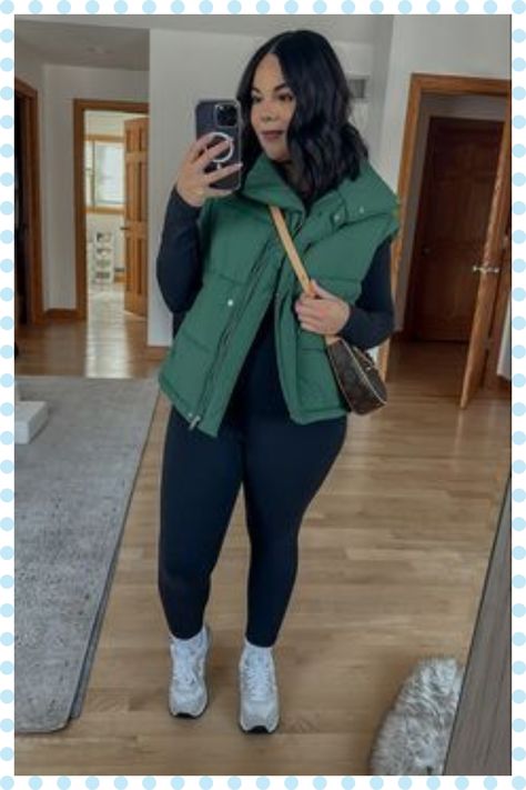 [CommissionsEarned] 42 Most Popular Plus Size Legging Outfits Ideas You'll Be Glad You Discovered In All Season #plussizeleggingoutfits Winter Fits Medium Size, Plus Size Trendy Fall Outfits, Call Plus Size Outfits, Xl Outfits For Women Fall, 50 Degree Weather Outfit Plus Size, Plus Vest Outfits, Winter 2023 Plus Size Outfits, Comfy Winter Outfits Plus Size, Causal Mom Outfits