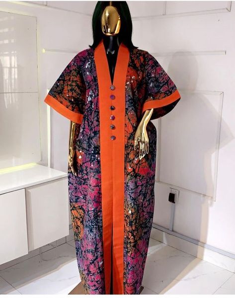 Kimono Gown Ankara, Bubu Ankara Gown Styles, Ankara Bubu Styles For Women, Kampala Bubu Styles, Adire Bubu Styles, Ankara Bubu Styles, Kampala Bubu, Bubu Gown Styles Ankara Bubu Gown Styles, Ankara Bubu Dress