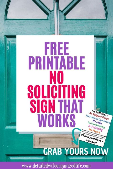 We watched a couple of solicitors turn around and walk away from our house just the other day after they read our no soliciting sign. This sign has kept so many pesky solicitors away from our house. Get yours by clicking on the link. #nosoliciting No Solicitation Signs Funny, No Solicitors Sign Funny, Signs For No Soliciting, No Soliciting Sign Funny Printable, Cricut No Soliciting Sign, No Soliciting Sign Printable Free, Diy No Soliciting Sign, No Soliciting Sign Funny Front Porches, No Soliciting Sign Diy