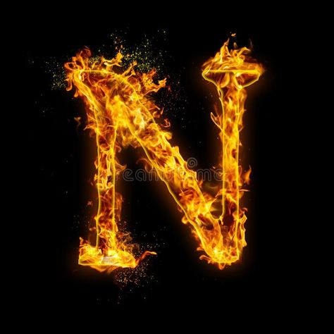 Letter N. Fire flames on black isolated background stock illustration P Name Wallpaper Hd Love, H Letter Images, Fire Effect, Alphabet Letters Images, N Logo Design, Alphabet Photos, Bff Hands Aesthetic, Lightroom Presets For Portraits, Fire Flames