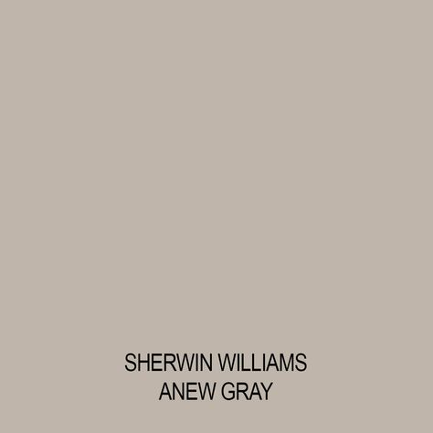 Sherwin Williams Anew Gray, Anew Gray Sherwin Williams, Gray Sherwin Williams, Warm Tiles, Anew Gray, Dark Accent Walls, Warm Paint Colors, Sherwin Williams Gray, Driven By Decor