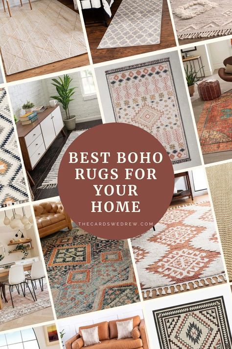 Bohemian Area Rugs Living Room, Living Room Area Rugs Bohemian, Hygge Area Rugs, Boho Chic Bedroom Rugs, Boho Home Office Rug, Modern Boho Living Room Area Rugs, Bedrooms With Area Rugs, Bohemian Rugs In Living Room, Boho Area Rug Bedroom