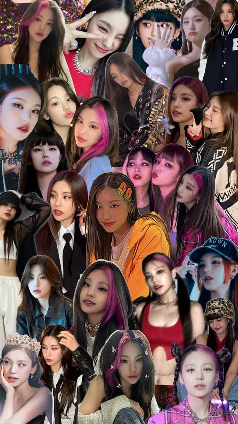 Yeji of ITZY | my biases pt. 1 #yeji #yejiitzy #itzy #itzyborntobe #kpop #violetshuffle Yeji Collage, K Pop, Collage