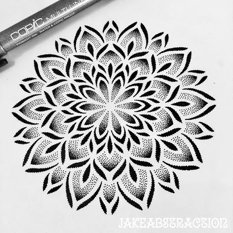 Mandala Inspired Tattoo, Light Mandala Tattoo, Stippled Mandala, Dot Work Mandala Tattoo, Mandala Dotwork Tattoo Design, Mandala Puntillismo Tattoo, Dot Work Tattoo Design, Dotwork Tattoo Mandala, Dot Work Mandala