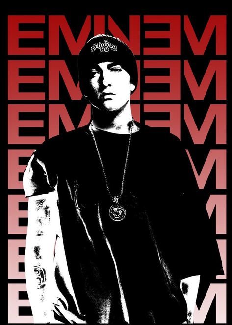 Poster Eminem, Eminem Art, Rapper Eminem, Eminem Poster, Eminem Wallpapers, Eminem Photos, Eminem Rap, Eminem Slim Shady, The Real Slim Shady