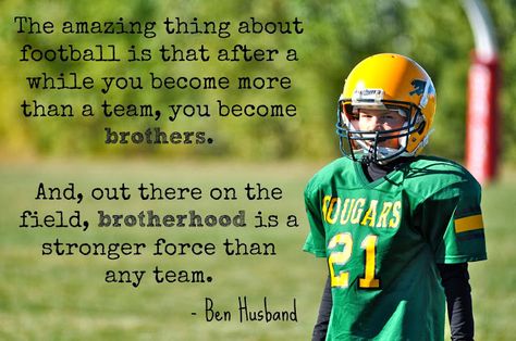 Football is a Family Affair ~ This Season's Highlights Football Injury Quotes, Football Brotherhood Quotes, Football Family Quotes, Senior Football Quotes, Football Banquets, Football Poems, Kids Sports Quotes, Football Prayer, Brotherhood Quotes