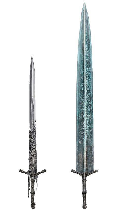 Holy Moonlight Sword from Bloodborne Dark Souls Swords Concept Art, Mythical Swords, Swords Art, Bloodborne Concept Art, Bloodborne Art, Arte Robot, 다크 판타지, Cool Swords, Bloodborne