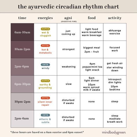 Ayurveda Daily Routines, Ayurvedic Schedule, Ayurveda Remedies, Ayurveda Vata, Ayurveda Diet, Tea Remedies, Ayurveda Recipes, Ayurvedic Skin Care, Ayurvedic Diet