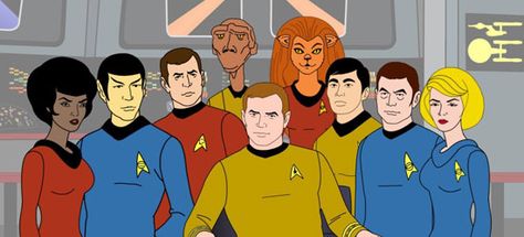 Star Trek: The Animated Series Debuted 42 Years Ago Today Star Trek Animated Series, Leonard Mccoy, New Star Trek, Star Trek Series, Star Trek Characters, Star Trek Art, Patrick Stewart, Star Trek Original, Morning Cartoon