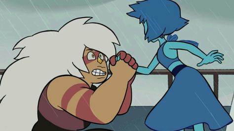 Alone at Sea Jaspis Jasper Su, Jasper Steven Universe, Lapis Lazuli Steven Universe, Perspective Drawing Lessons, Drawing Examples, Steven Universe Gem, Header Banner, Universe Art, Cartoon Games