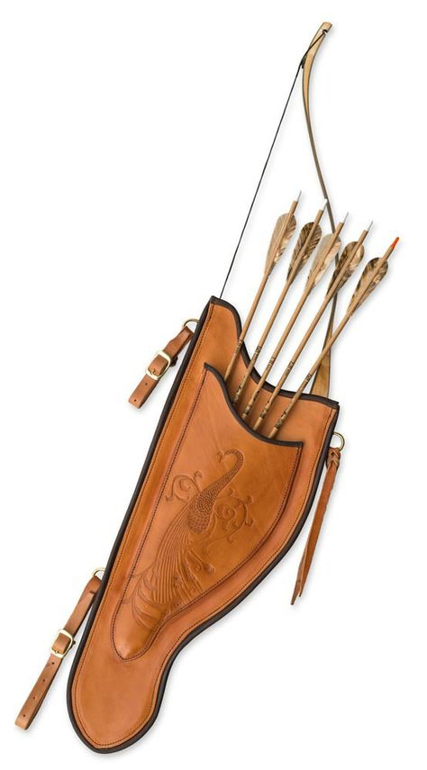 Traditional Recurve Bow, Horse Archery, Composite Bow, Archery Quiver, Mounted Archery, Leather Quiver, Archery Gear, Bow Quiver, Arrow Quiver