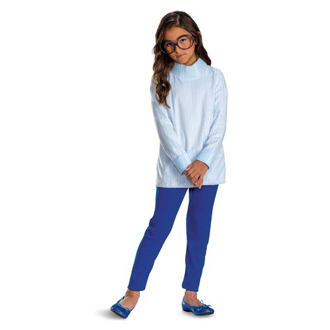 PRICES MAY VARY. OFFICIAL INSIDE OUT COSTUME - This officially licensed ensemble ensures a high-quality, accurate representation of Sadness, complete with her signature style COMPLETE COSTUME KIT - Includes tunic, leggings, and glasses, offering a complete look right out of the box for a fun and worry-free Halloween KIDS SADNESS COSTUME - Designed with comfort and authenticity in mind, this costume allows children to step into the world of their favorite emotion from Disney's Inside-Out SADNESS Inside Out Costume, Pixar Inside Out, Movie Inside Out, Disney Inside Out, Inside Out 2, Classic Girl, Theatre Costumes, Halloween Costume Accessories, Movie Costumes