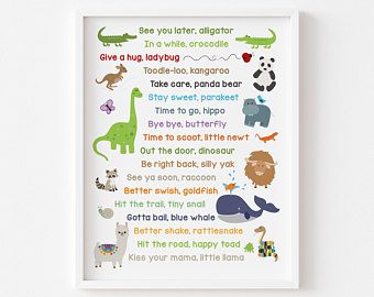 Later alligator | Etsy After While Crocodile, Teacher Decor, Later Alligator, See You Later Alligator, Class Poster, Cute Teacher Gifts, Teacher Signs, Alligator Print, 4x6 Prints