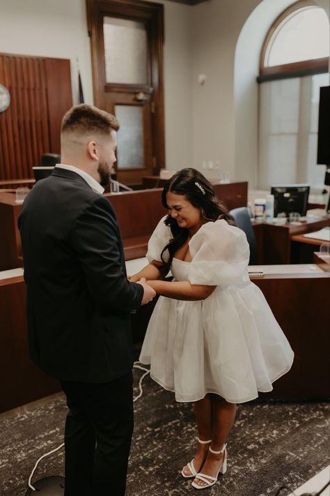 Courthouse Wedding Plus Size, Plus Size Courthouse Wedding, Courthouse Wedding Photoshoot, Plus Size Elopement, Plus Size Engagement Photos, Wedding Plus Size, Santo Antonio, Gettin Hitched, Elopement Photos