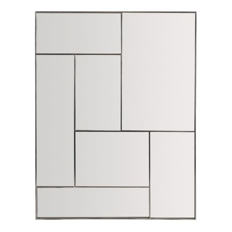 Fused Plates, Geometric Patterns Drawing, Patterns Drawing, Magazine Layout Inspiration, Mirror Pattern, Entry Furniture, Study Room Design, Tile Design Pattern, Modern Mirrors