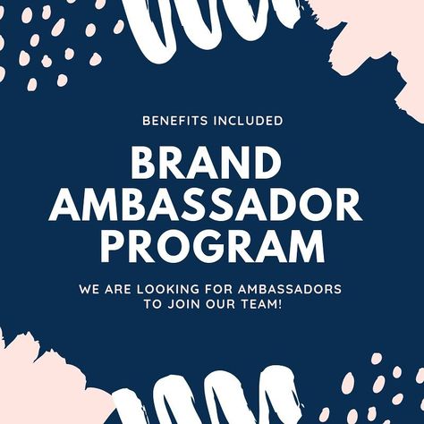 We are looking for ambassadors to join our team! There are benefits included and you could help us spread the word about our brand! Click the link in our bio to read over the Brand Ambassador Program Guide and see if it is something that would interest you! Launch Post, Student Ambassador, Ambassador Program, Brand Rep Search, Packaging Template Design, Packaging Template, Ig Account, Internal Communications, Looking For People