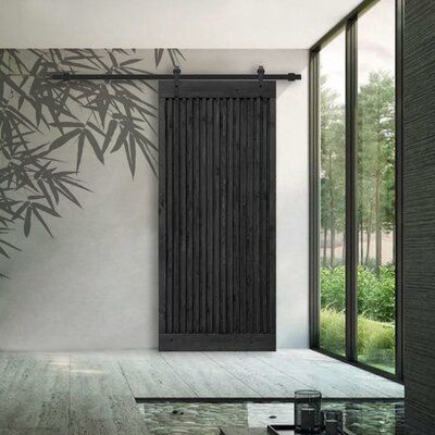 Metal Barn Doors, Black Barn Door, Modern Barn Doors Sliding The Home Depot, Modern Barn Doors Sliding 7 Ft Wide, Contemporary Black Barn Door, 42” Barn Door, 96” Tall Barn Doors, Japanese Door, Painting Wood Paneling