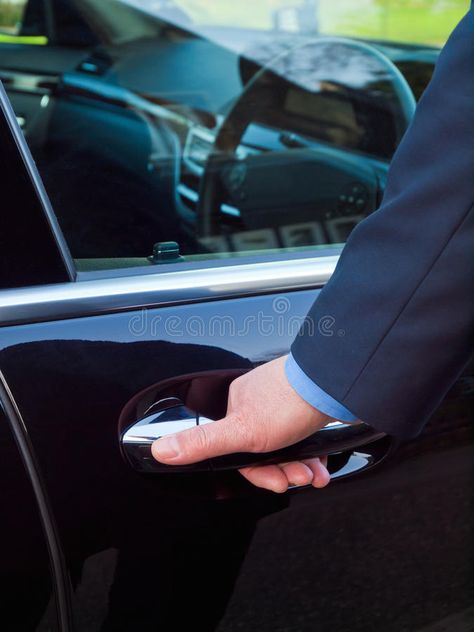 Hand on a car door. Businessman's hand opening door of his luxury car , #Ad, #door, #car, #Hand, #Businessman, #luxury #ad Opening Car Door For Her Aesthetic, Women Drivers, Opening Door, Opening Car, Vision Board Pictures, Door Interior, Clean Your Car, Photoshop Effects, Luxury Car