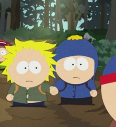 A screenshot of craig and tweek holding hands :3 Craig And Tweek, South Park, Holding Hands, Follow Me