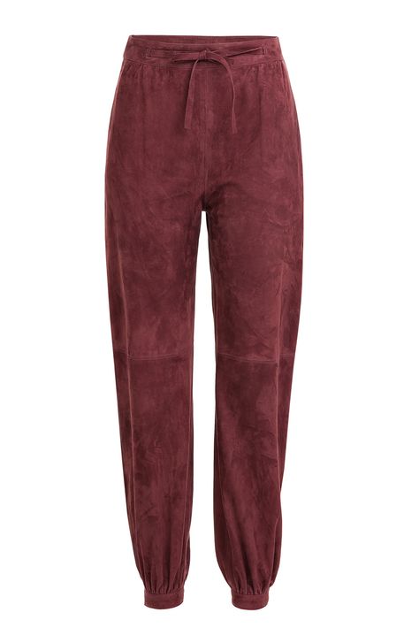 VALENTINO Suede Sweatpants Eclectic Clothes, New York Shopping, Draping Fashion, Sweatpants Outfit, Lazy Day Outfit, Suede Fashion, Cinderella Dresses, Velvet Pants, Comfy Fashion