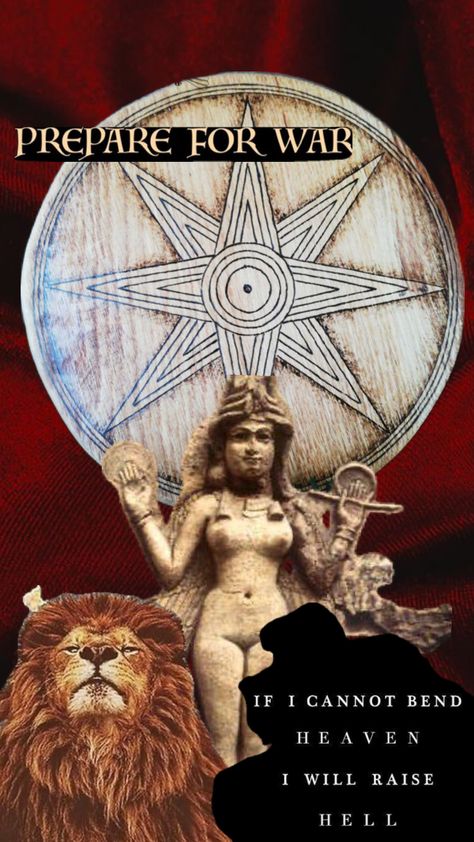 #inanna #goddess #ishtar #love #war #sumerian Inanna Goddess, Goddess Ishtar, Ishtar Goddess, What Is Spirituality, Spiritual Awakening Signs, Spirit Science, Divine Mother, Star Magic, Arte Fantasy