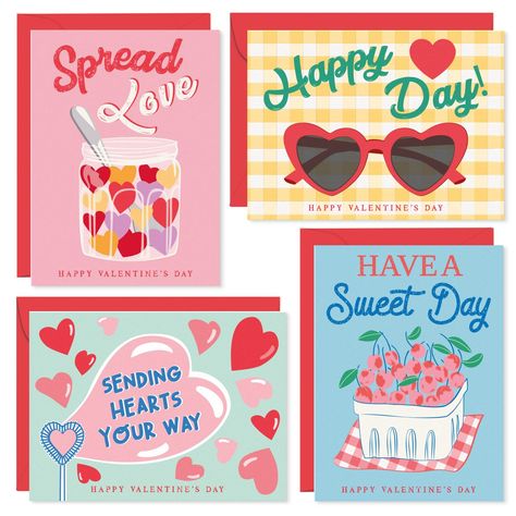 PRICES MAY VARY. A Positive Environment — Promote a sense of camaraderie and unity within schools and classrooms with this Valentines Day card set. Foster a positive and supportive environment where every student feels valued and cared for. Help build strong social bonds, kindness and empathy among young individuals with the act of giving and receiving Valentine’s Day cards Celebrate Your Bond — Express appreciation, and gratitude for the enduring bonds shared with those closest to us with these Happy Valentines Day Cards, Love Cards For Him, Card For Grandma, Valentine Heart Card, Happy Hearts Day, Valentine's Day Games, Greeting Card Box, Happy Valentines Day Card, Valentines Day Cards