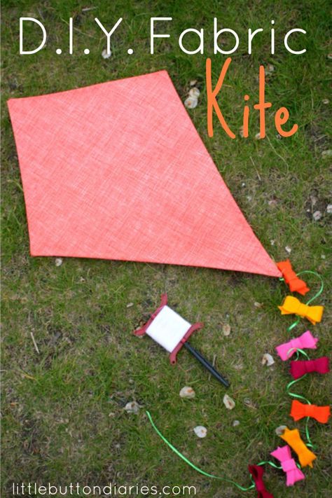 Fly a kite.womansday Kites Diy, Build A Kite, Homemade Kites, Kite Craft, Diy Kite, Kites Craft, Free Summer Activities, Kites For Kids, Kite Making