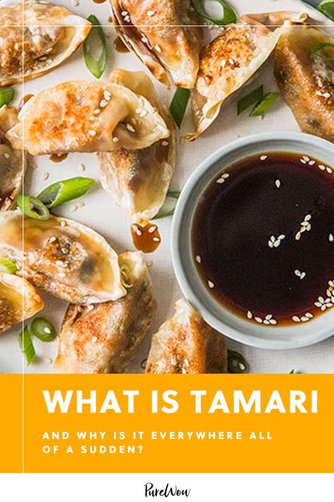 What Is Tamari and Why Is It Everywhere All of a Sudden? #purewow #asian #food #ingredient #cooking Tamari Recipes, Soy Sauce Substitute, Gluten Free Substitutes, Tamari Sauce, Food Asian, Sous Vide Cooking, Asian Cooking, Cooking Food, Food Cooking