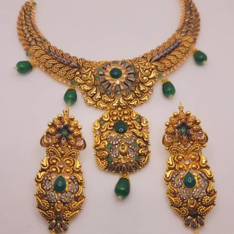 24k gold plated fancy handmade bridal Choker necklace sets new design collection artificial jewelry . Wholesaler of Unique Artificial Jewelry. . 24 karat gold plated fancy handmade artificial jewelry house 🏠 . Long lasting color Gold plated necklace and earrings with beautiful gift pack 24 karat gold polish Material: Gold Plated Attractive design Use with caution, avoid chemicals etc. Bridal love to use these styles. High quality polish that makes its beauty appealing. No one can judge like g... Bridal Choker Necklace, Artificial Jewelry, Bridal Choker, 24 Karat Gold, Necklace Sets, Choker Necklace Set, Gift Pack, Gold Polish, Design Collection