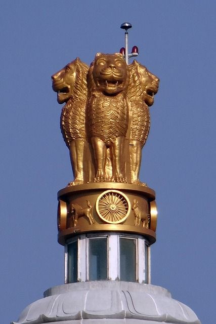 National Emblem, Lion Capital, Ashoka Chakra Ashoka Pillar, Ashoka Chakra, Indian Police Service, Indian Army Wallpapers, Indian Flag Images, History Questions, Indian Flag Wallpaper, National Emblem, India Flag