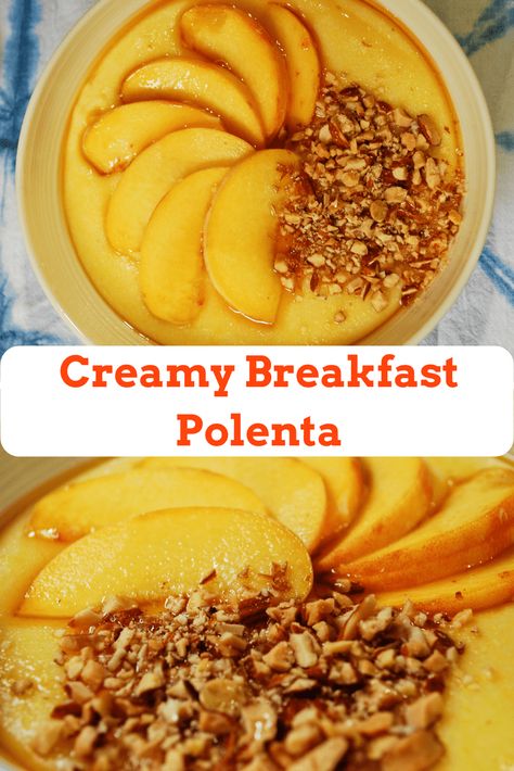 Breakfast Polenta, Polenta Breakfast, Easy To Make Meals, Polenta Recipe, Polenta Recipes, Grits Recipe, Healthy Breakfast Ideas, Vegetarian Breakfast Recipes, Filling Breakfast