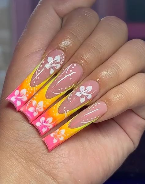 Pretty Fingers, Wow Nails, Long Acrylic, Birthday Nails, Classy Nails, Nails Inspo, Long Acrylic Nails, Nails Design, Long Nails