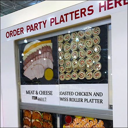 If a hurry to order? Costco® offers this self-service, order-it-yourself Party Platter Work Station. No need to stand in line waiting for assistance, when you know what you want and need to move on… Costco Catering Trays, Costco Platters Party Trays, Costco Catering Ideas, Party Food Costco, Costco Wedding Food, Costco Appetizers For Party, Costco Party Food Ideas, Costco Platters, Costco Sandwich Platter