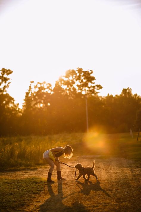 Puppy Photoshoot Ideas, Fall Dog Photos, Dog Owner Photoshoot, Dog Photoshoot Ideas, Photoshoot Ideas Summer, Summer Michigan, Dog Family Pictures, Family Dog Photos, Pet Photography Poses