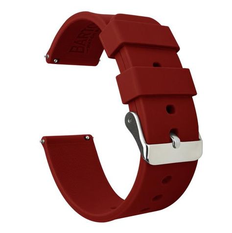 Withings Red Watch Band Strap Red Watch, Horween Leather, Baby Bottoms, G Shock Watches, Sailing Outfit, Silicone Watch Band, Samsung Galaxy Watch, Crimson Red, Watch Straps