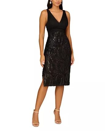 Midi Cocktail Dresses - Bloomingdale's Nordstrom Rack Dresses, Sheath Midi Dress, Contemporary Dresses, Aidan Mattox, Mesh Maxi Dress, Illusion Dress, Midi Cocktail Dress, Black Sheath Dress, Midi Sheath Dress