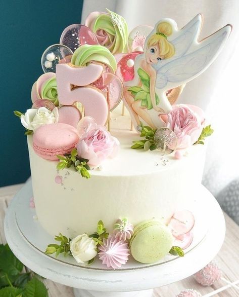 Tinker Bell Cakes, Tinker Bell Cookies, Tinker Bell Birthday Cake, Fairy Birthday Cakes For Girls Kids, Tinker Bell Cake Ideas, Tinkerbell And Friends Cake, Fairy Cakes For Girls Birthday, Birthday Cake Tinkerbell, Tinkerbell Cake Ideas