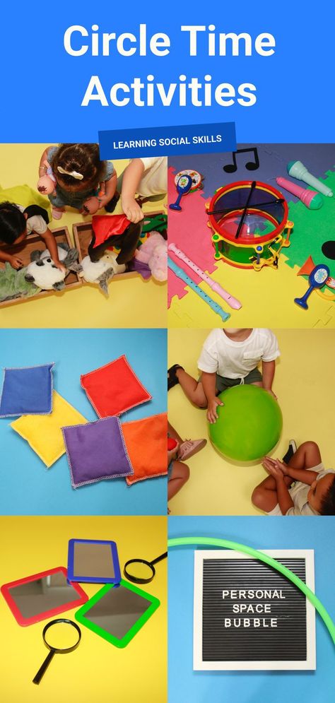 Circle Time Ideas for Preschool and toddlers with games and music. Circle Time Ideas For Preschool, Small Group Activities Preschool, Circle Time Ideas, Circle Activities, Toddler Circle Time, Circle Time Games, Esl Kids, Circle Time Activities, Preschool Circle Time