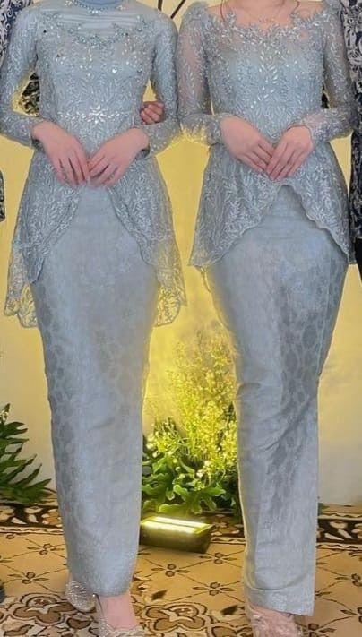 Kebaya Lace Modern Simple, Kebaya Wisuda Simple Hijab, Kebaya Lace Modern, Wisuda Style Kebaya, Kebaya Bridesmaid Modern, Kebaya Wisuda Simple, Kebaya Simple Hijab, Model Kebaya Brokat Modern Hijab, Kebaya Wisuda Non Hijab