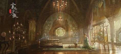 ArtStation - Love and Destiny : Palace, rowena wang Love And Destiny, Fantasy Tv Series, Courtyard Houses, Chinese Palace, Art Environment, Fantasy Bedroom, Fantasy Tv, Fantasy Rooms, Fantasy Worlds