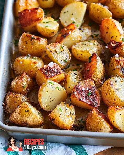 Salt and Vinegar Roasted Potatoes Salt Potatoes Recipes, Vinegar Potatoes, Salt Potatoes, Salt And Vinegar Potatoes, Salisbury Steak Meatballs, Salted Potatoes, Salt And Vinegar, Potatoes Recipes, Salisbury Steak