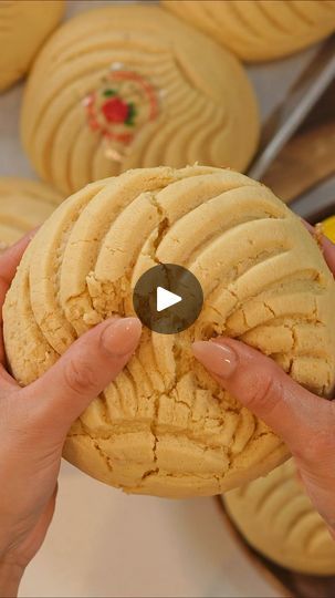 22K views · 576 reactions | Today I’m going to show you how EASILY you can make some delicious CONCHAS de MAZAPÁN at home. Let me tell you, these are my absolute favorite candy, and... | By Cooking Con Claudia | Facebook Cooking Con Claudia, Conchas Recipe, Mexican Menu, Mexican Bread, Powder Sugar, Meat Markets, Mexican Dessert, 3 Eggs, All Purpose Flour